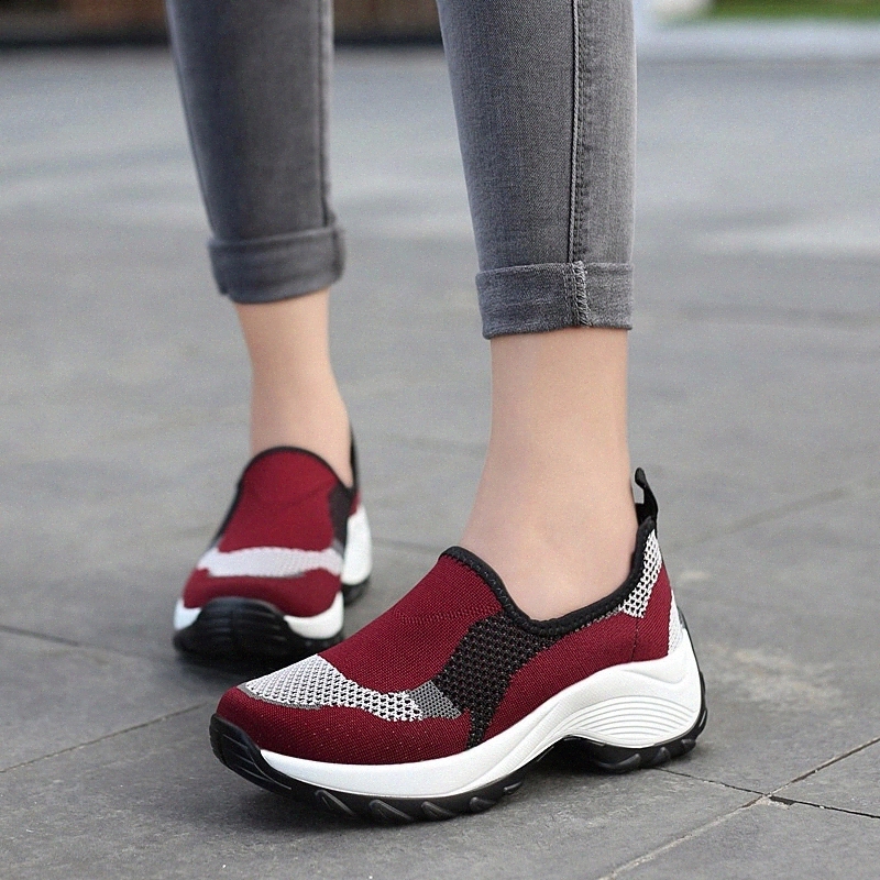 Sneakers Women Mesh Sports Shoes Fashion Slip On Increase Height Female Plus Size Breathable Vulcanized Women's Drop Shipping #ZF2J
Sneakers Women Mesh Sports Shoes Fashion Slip On Increase Height Female Plus Size Breathable Vulcanized Women's Drop Shipping #ZF2J