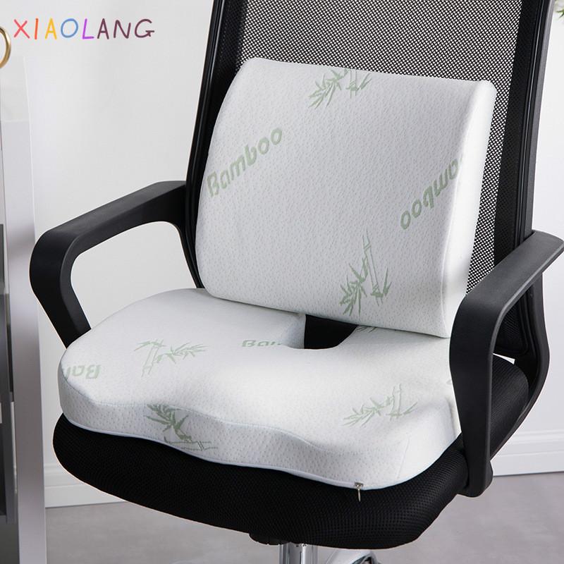 2 In 1 Bamboo Fiber Memory Foam Seat Cushion Back Cushion Slow Rebound Waist Support Set for Home Office Health Care Chair Pad, Bamboo fiber back
2 In 1 Bamboo Fiber Memory Foam Seat Cushion Back Cushion Slow Rebound Waist Support Set for Home Office Health Care Chair Pad, Bamboo fiber back