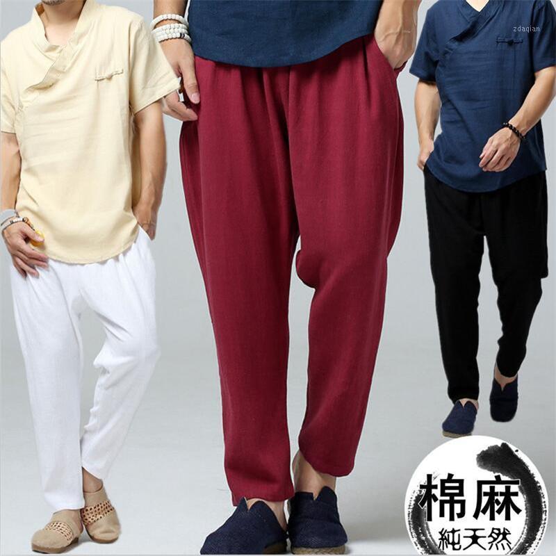 2020 Autumn men's cotton Linen Haren pants,middle crotch small legs Pants Plus size Casual Pants Trousers - 5XL 6XL1, Black
2020 Autumn men's cotton Linen Haren pants,middle crotch small legs Pants Plus size Casual Pants Trousers - 5XL 6XL1, Black