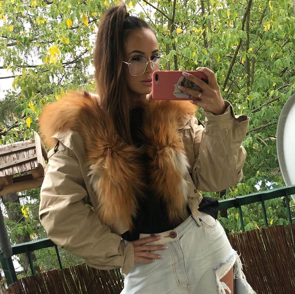 New Women Winter Bomber Jacket Detachable Sheepskin Royal Fur-lined Parka with Fur Collar Natural Short Coat 9nuc, Army green.
New Women Winter Bomber Jacket Detachable Sheepskin Royal Fur-lined Parka with Fur Collar Natural Short Coat 9nuc, Army green.