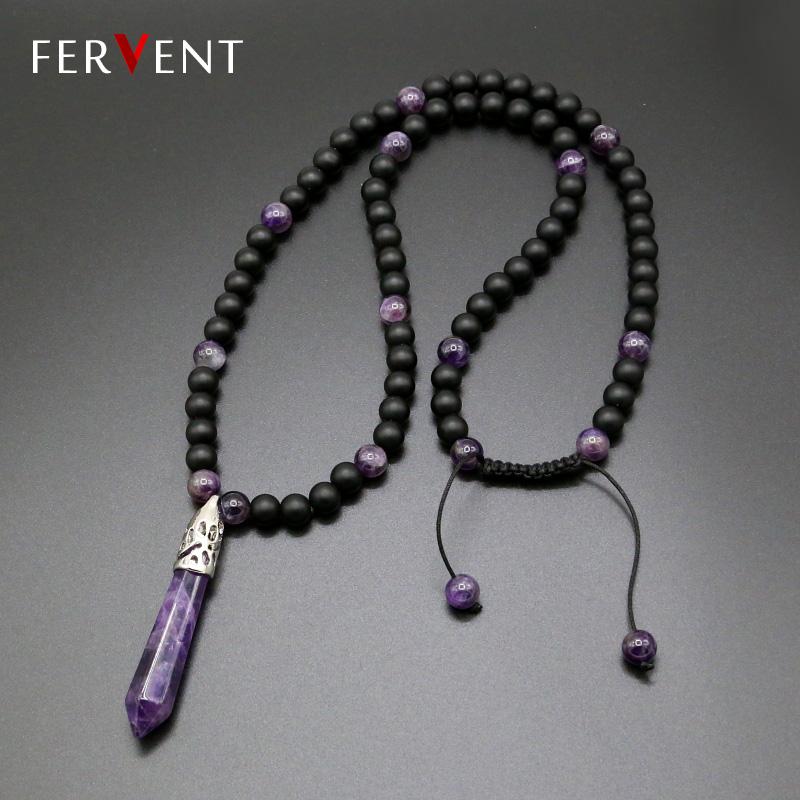Fashion Natural Stone onxy Lava Energy Column Hexagonal Pendant Necklace Tiger Eye Long Beaded Yoga Necklace Jewelry for Men
Fashion Natural Stone onxy Lava Energy Column Hexagonal Pendant Necklace Tiger Eye Long Beaded Yoga Necklace Jewelry for Men