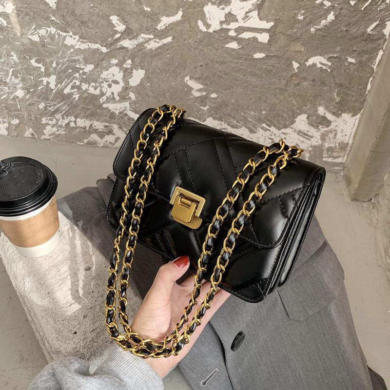 Textured Women's Small Bags 2021 Spring New Fashion Korean Fashion Chain Small Square Bag Wild Shoulder Messenger Bag, Beige
Textured Women's Small Bags 2021 Spring New Fashion Korean Fashion Chain Small Square Bag Wild Shoulder Messenger Bag, Beige