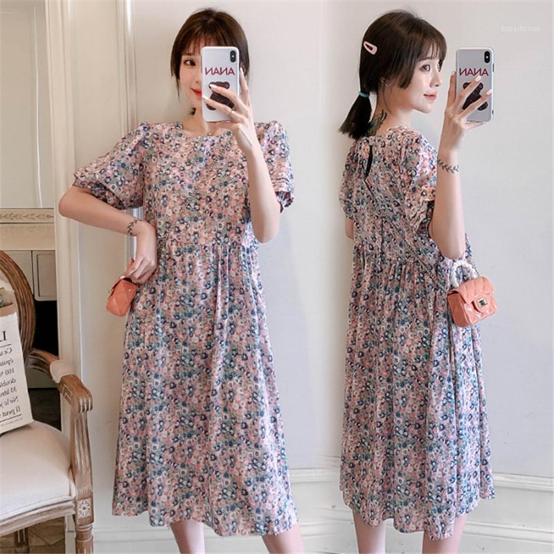 8810# Maternity Dress Summer Chiffon Short Sleeve Loose Mid-Long Floral Dress for Pregnant Women Mom1, The picture color
8810# Maternity Dress Summer Chiffon Short Sleeve Loose Mid-Long Floral Dress for Pregnant Women Mom1, The picture color