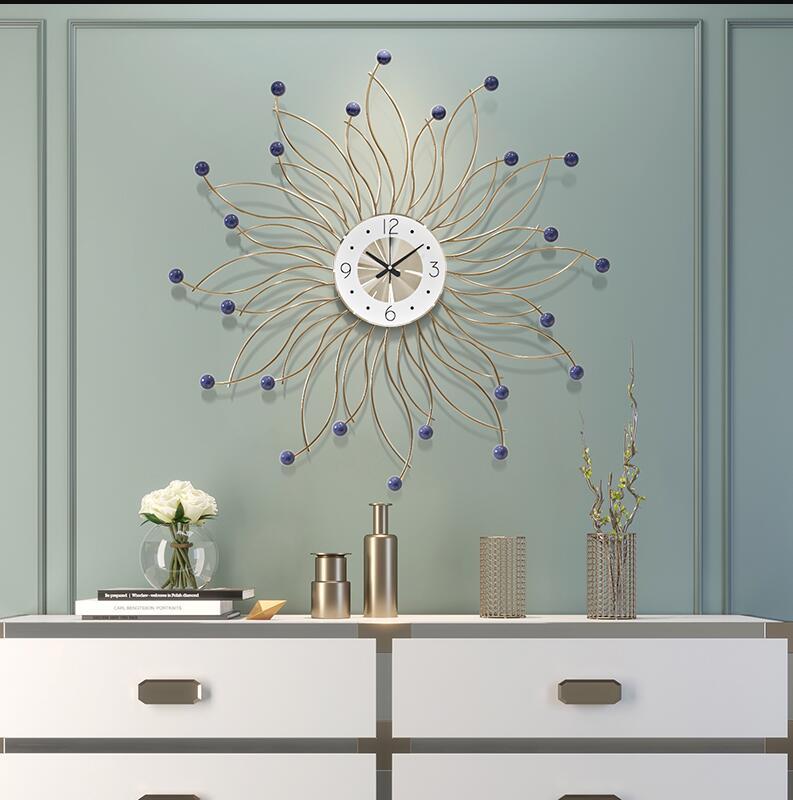 Nordic Wrought Iron Decorative Clocks Wall Hanging Decoration Crafts Livingroom Home Wall Sticker Ornaments Office Murals
Nordic Wrought Iron Decorative Clocks Wall Hanging Decoration Crafts Livingroom Home Wall Sticker Ornaments Office Murals
