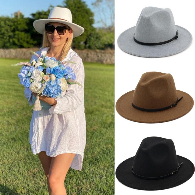 Winter Fedora Hats for Women Fashion Flat Wide Brim Wool Felt Jazz Fedora Hats for Men Red Goth Top Vintage Wedding Womens, Bk
Winter Fedora Hats for Women Fashion Flat Wide Brim Wool Felt Jazz Fedora Hats for Men Red Goth Top Vintage Wedding Womens, Bk