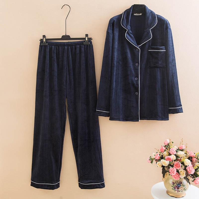 130Kg Plus size men's autumn soft pajamas bust 140cm 6XL thin-velvet cardigan lapel couple pajamas home service gray navy
130Kg Plus size men's autumn soft pajamas bust 140cm 6XL thin-velvet cardigan lapel couple pajamas home service gray navy