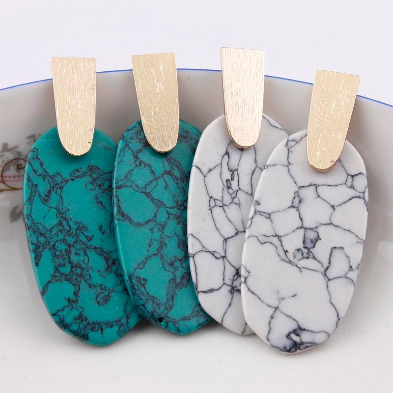 Dangle & Chandelier Vintage Bohemia Big Oval Shape Natural Stone Earrings For Women 9 Colors Classic Statement Fashion Jewelry
Dangle & Chandelier Vintage Bohemia Big Oval Shape Natural Stone Earrings For Women 9 Colors Classic Statement Fashion Jewelry