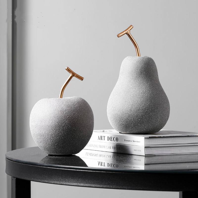 Apple Pear Ornaments Modern Minimalist Home Ceramics Creative Fruit Ornaments Entrance Living Room Wine Cabinet Soft Decorations
Apple Pear Ornaments Modern Minimalist Home Ceramics Creative Fruit Ornaments Entrance Living Room Wine Cabinet Soft Decorations