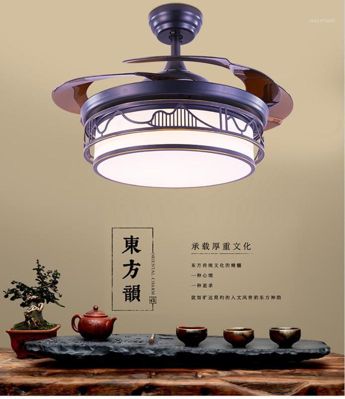 New Chinese Fan Light Invisible Ceiling Fan Light Retro Study Room Dining Room Bedroom Household Electric1
New Chinese Fan Light Invisible Ceiling Fan Light Retro Study Room Dining Room Bedroom Household Electric1