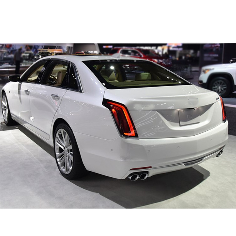 For Cadillac CT6 2018-2023 Car Auto vehicle Black Rear Trunk Cargo Baggage Organizer Storage Nylon Plain Vertical Seat Net