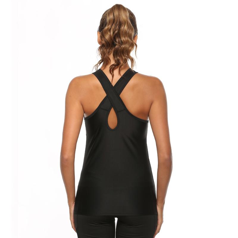 Back Cross Sleeveless Top Sports Female Breathable Tank Top for Fitness Yoga Shirt Women Quick Dry Gym Workout Running Vest, Black
Back Cross Sleeveless Top Sports Female Breathable Tank Top for Fitness Yoga Shirt Women Quick Dry Gym Workout Running Vest, Black