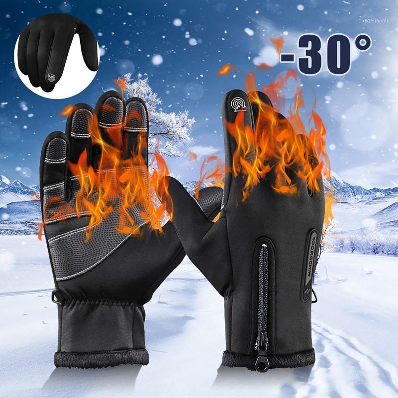 Winter Warm Ski Leather Gloves Waterproof Windproof Snow Mittens Snowboard Men Women Touchscreen Cold-proof Anti Slip Gloves1, As photo
Winter Warm Ski Leather Gloves Waterproof Windproof Snow Mittens Snowboard Men Women Touchscreen Cold-proof Anti Slip Gloves1, As photo