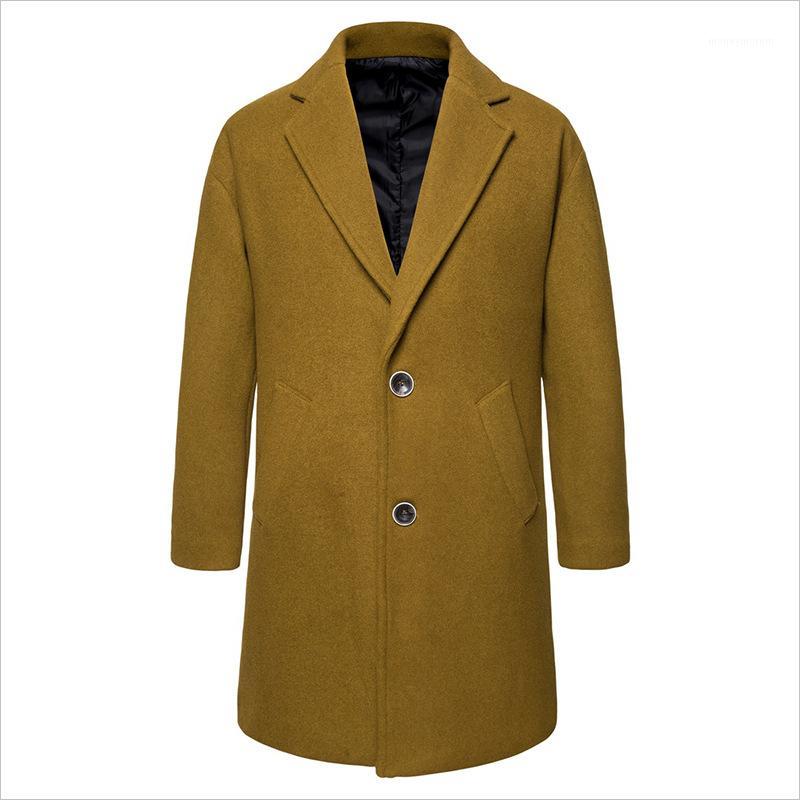 Autumn and Winter Newest Men's Medium and Long Slim Fabric Jacket Trend Pure Wool Overcoat Yellow Color Mens Coats1, Camel
Autumn and Winter Newest Men's Medium and Long Slim Fabric Jacket Trend Pure Wool Overcoat Yellow Color Mens Coats1, Camel