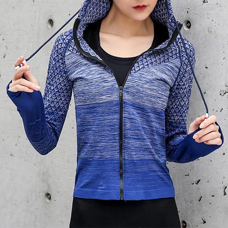Women Running Jacket Hooded Thumb Hole Yoga Jacket Zipper Fitness Clothing Top Sport Gym Sportswear Sweatshirt1, Blue
Women Running Jacket Hooded Thumb Hole Yoga Jacket Zipper Fitness Clothing Top Sport Gym Sportswear Sweatshirt1, Blue