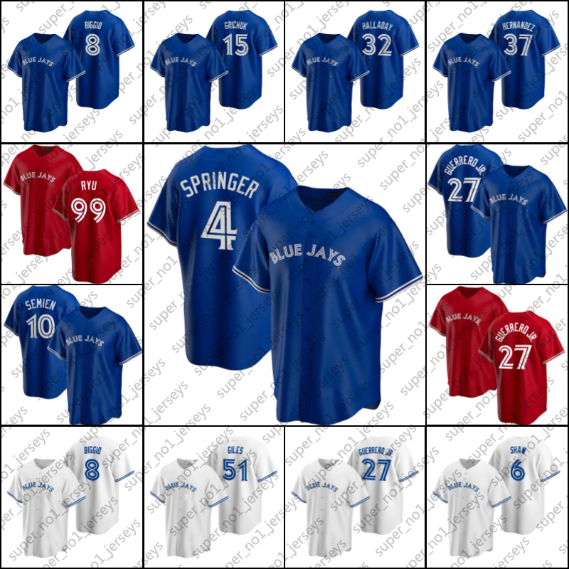 Toronto 4 George Springer Jersey Blue Vladimir Guerrero Jr Jerseys Jay Custom Marcus Semien Cavan Biggio Jersey Bo Bichette Roberto Alomar, Nk custom (lann)
Toronto 4 George Springer Jersey Blue Vladimir Guerrero Jr Jerseys Jay Custom Marcus Semien Cavan Biggio Jersey Bo Bichette Roberto Alomar, Nk custom (lann)
