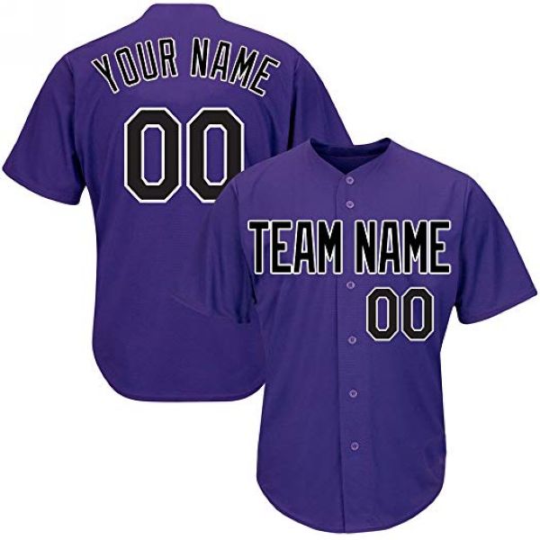 Custom Purple Colorado Style Baseball stitched Jersey Any name any number mens women Youth jersey Personality jersey, As pics
Custom Purple Colorado Style Baseball stitched Jersey Any name any number mens women Youth jersey Personality jersey, As pics