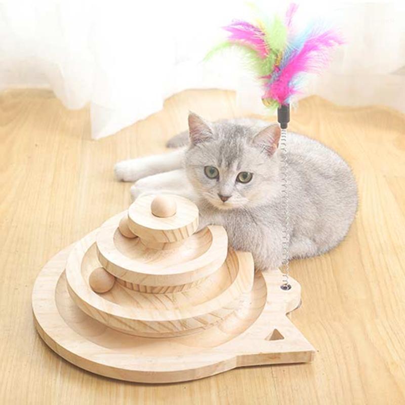 Funny Wooden Cat Ball Toys Three Levels Cat Crazy Ball Disk With Interactive Stick Triple Play Discs For Kitten Tower Tracks1
Funny Wooden Cat Ball Toys Three Levels Cat Crazy Ball Disk With Interactive Stick Triple Play Discs For Kitten Tower Tracks1