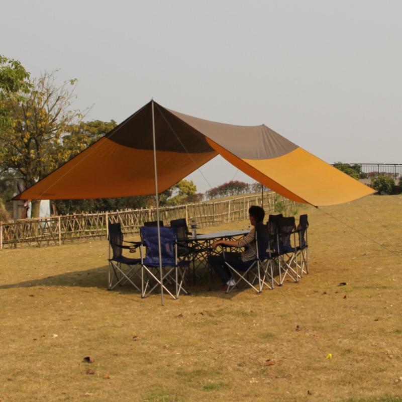 500*434*240cm Outdoor Ultralight Tarp 210D oxford cloth PM3000MM Coating Sun Shelter Camping Hammock Waterproof Shelter Tent
500*434*240cm Outdoor Ultralight Tarp 210D oxford cloth PM3000MM Coating Sun Shelter Camping Hammock Waterproof Shelter Tent