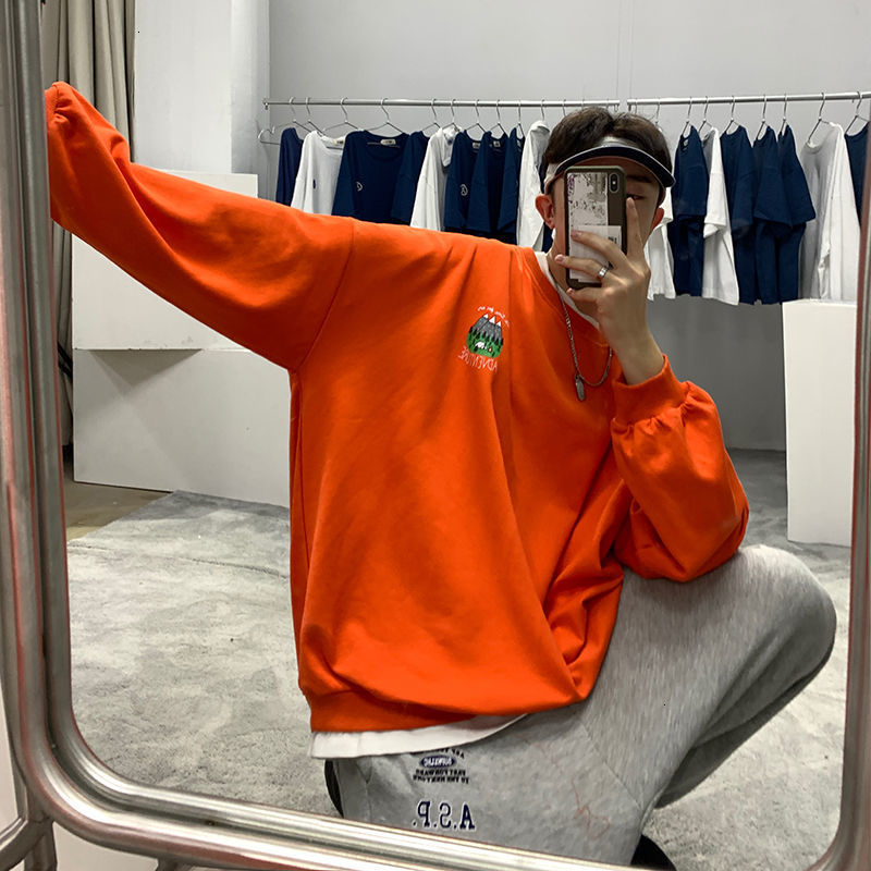 2021 New Men's Casual Oversize Sweatshirts Korean Streetwear Woman Graphic Printed Fashion Pullover Hip Hop Man Clothing Zdx9, Orange
2021 New Men's Casual Oversize Sweatshirts Korean Streetwear Woman Graphic Printed Fashion Pullover Hip Hop Man Clothing Zdx9, Orange