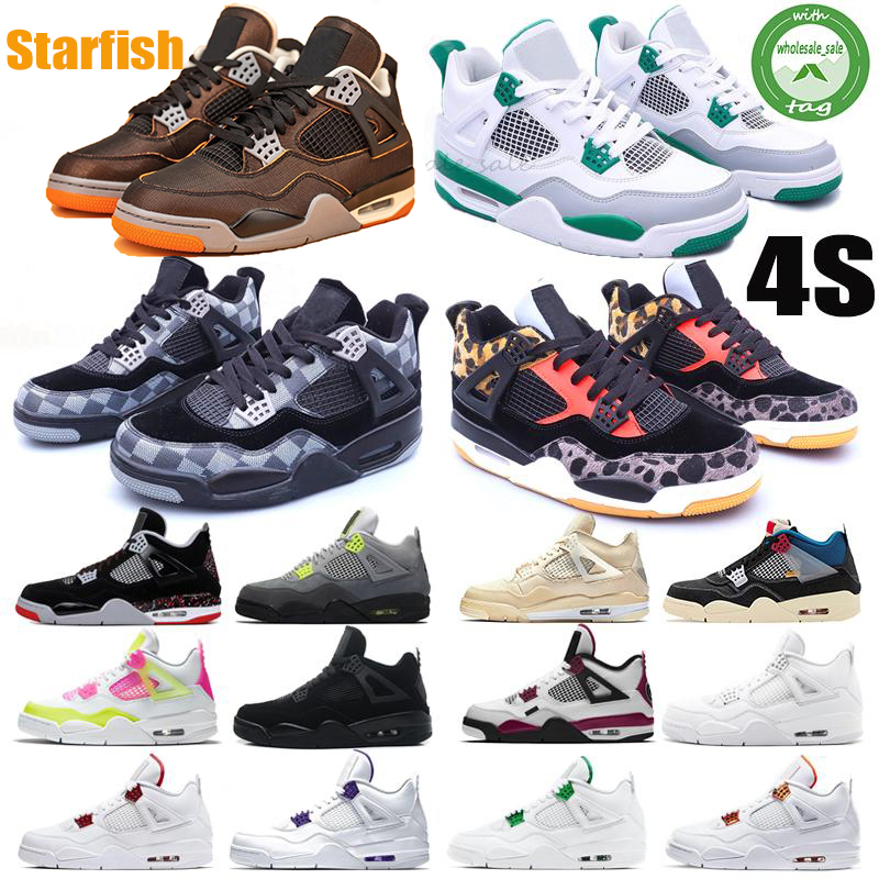 2021 Starfish Arrival White X Sail Bred Men Jumpman 4 4s Womens Basketball Shoes Black Cat Union Nior Sneakers Metallic Purple Mens Trainers
2021 Starfish Arrival White X Sail Bred Men Jumpman 4 4s Womens Basketball Shoes Black Cat Union Nior Sneakers Metallic Purple Mens Trainers