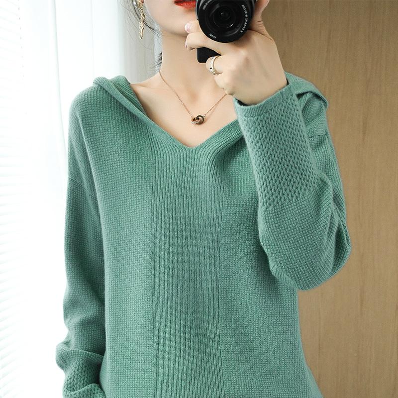 2020 Spring and Autumn New 100% Pure Wool Hooded Collar Sweater Women' Fashion Knit Bottoming Pullover Plus Size Free Shipping, Yellow
2020 Spring and Autumn New 100% Pure Wool Hooded Collar Sweater Women' Fashion Knit Bottoming Pullover Plus Size Free Shipping, Yellow