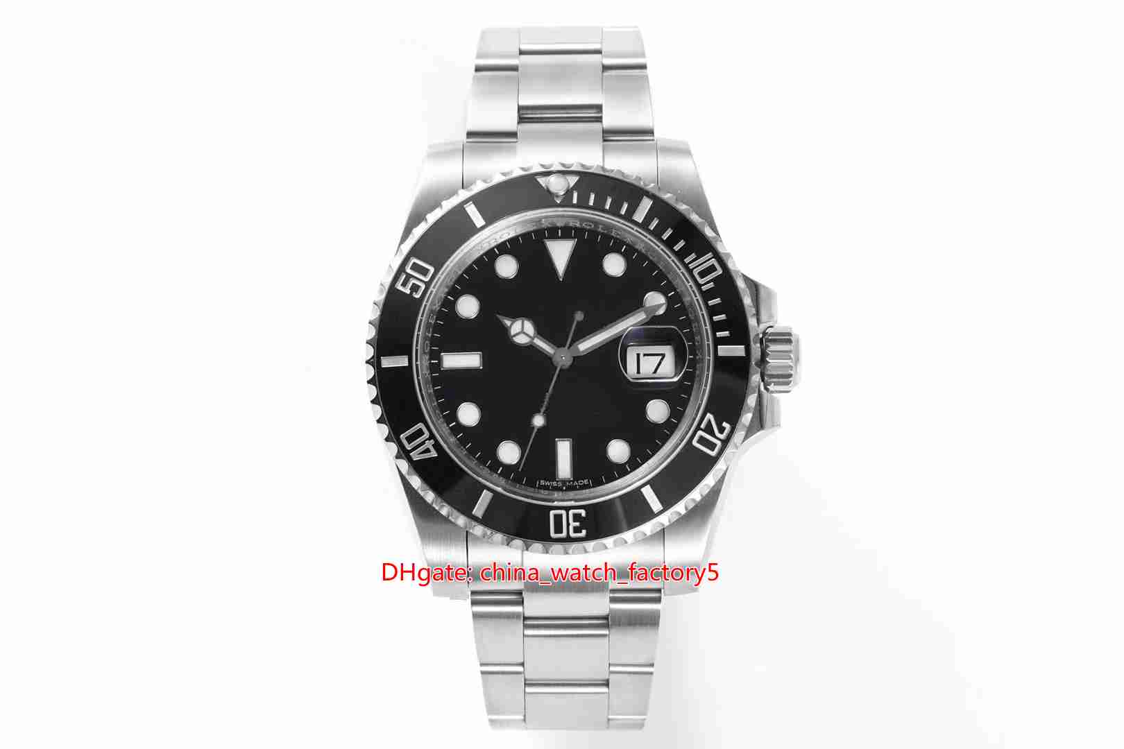 N Maker V11 Super Version Watch CAL.3135 Movement 40mm 116610 Date 904 Steel Waterproof Diving Ceramic Mechanical Automatic Mens Watches
N Maker V11 Super Version Watch CAL.3135 Movement 40mm 116610 Date 904 Steel Waterproof Diving Ceramic Mechanical Automatic Mens Watches