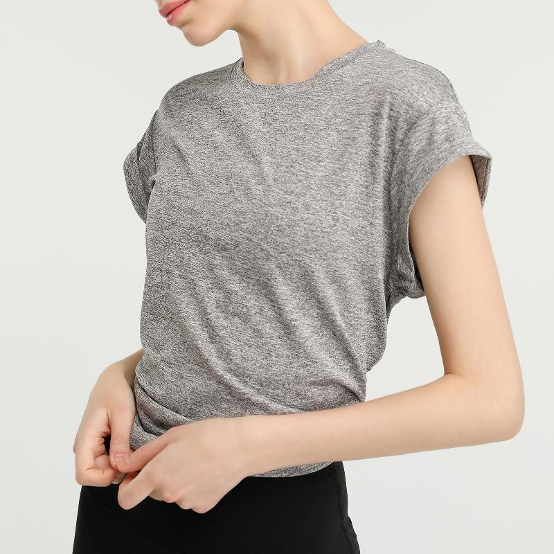 Women Sport T-Shirt Hollow Out Split Back O Neck Short Sleeve Quick-Dry Vest Running Fitness Yoga Loose Tops1, Grey
Women Sport T-Shirt Hollow Out Split Back O Neck Short Sleeve Quick-Dry Vest Running Fitness Yoga Loose Tops1, Grey