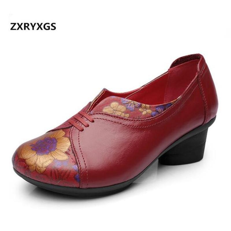 New Retro Printing Genuine Leather Shoes Woman 2020 New Spring Ethnic Style Women High Heel Shoes Comfort Soft Casual, Purple
New Retro Printing Genuine Leather Shoes Woman 2020 New Spring Ethnic Style Women High Heel Shoes Comfort Soft Casual, Purple