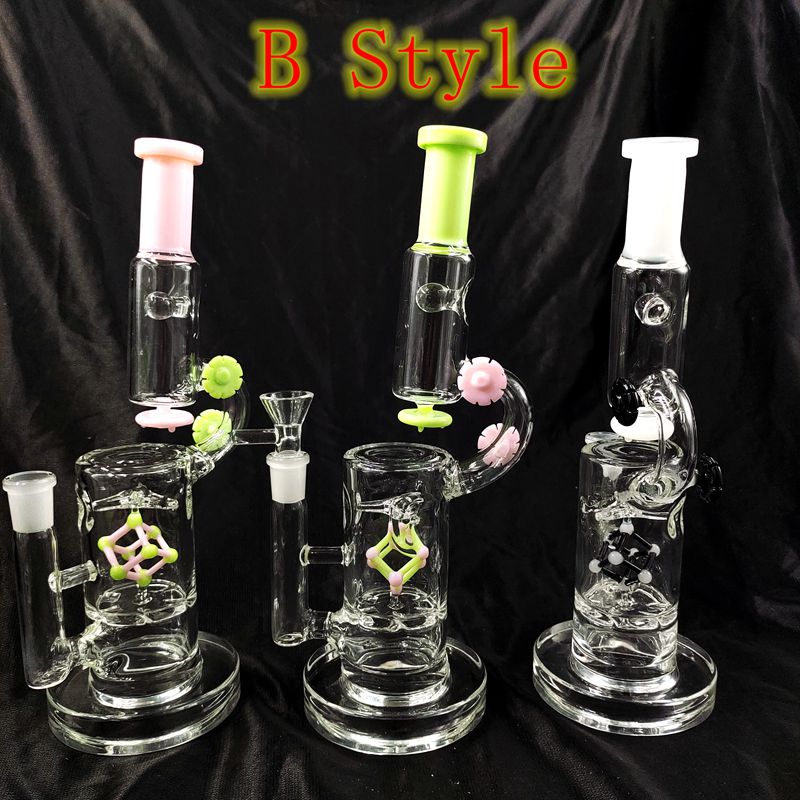 3 Style Water whirlwind Hookah beaker Glass Bong water pipes ice catcher thick material for smoking 10.7" bongs
3 Style Water whirlwind Hookah beaker Glass Bong water pipes ice catcher thick material for smoking 10.7" bongs
