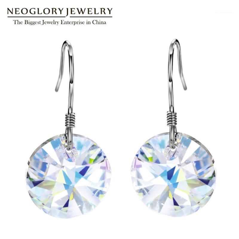 Neoglory Jewelry S925 Sterling Silver Round Crystal Dangle Earrings For Women Embellished With Crystals From Hot Gift1
Neoglory Jewelry S925 Sterling Silver Round Crystal Dangle Earrings For Women Embellished With Crystals From Hot Gift1