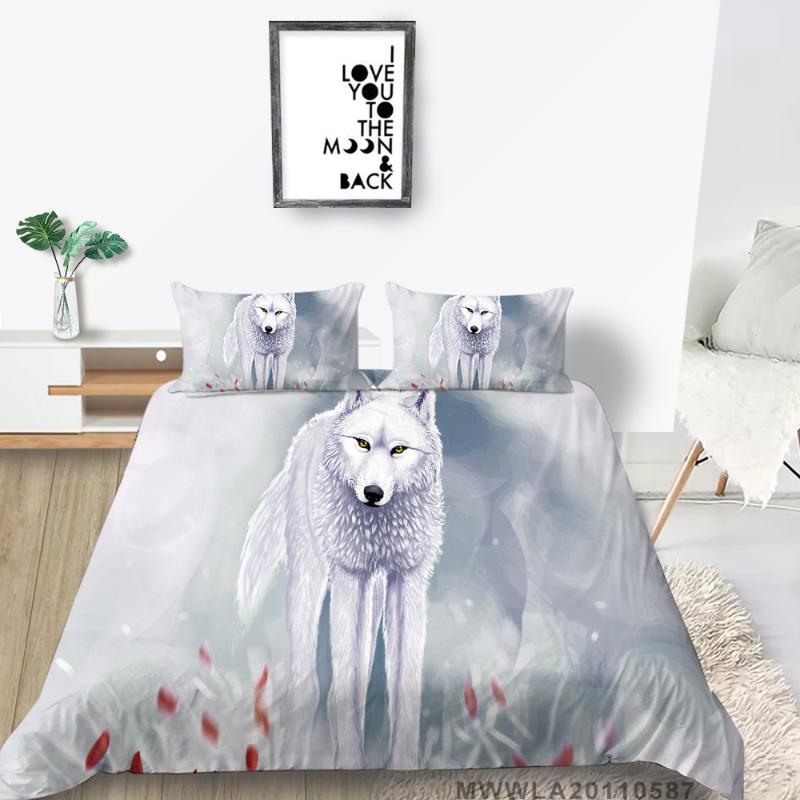Red Petals Bedding Set White Wolf Creative 3D Print Nature Duvet Cover Set Double Queen Full King Single Bed Snow, Style 5
Red Petals Bedding Set White Wolf Creative 3D Print Nature Duvet Cover Set Double Queen Full King Single Bed Snow, Style 5