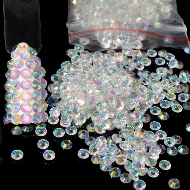 Magic Color Jelly Clear AB Diamond Nail Art Rhinestones Non Hot-Fix Resin Stone For DIY Nail Art Mobile Phone Gems
Magic Color Jelly Clear AB Diamond Nail Art Rhinestones Non Hot-Fix Resin Stone For DIY Nail Art Mobile Phone Gems