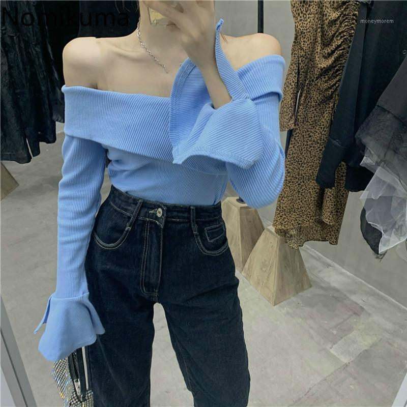 Nomikuma Slash Collar Tshirts Women Long Sleeve Off Shoulder Sexy Crop Tops Women Solid Color Slim T Shirt Female Korean 3d1241, White t shirt
Nomikuma Slash Collar Tshirts Women Long Sleeve Off Shoulder Sexy Crop Tops Women Solid Color Slim T Shirt Female Korean 3d1241, White t shirt