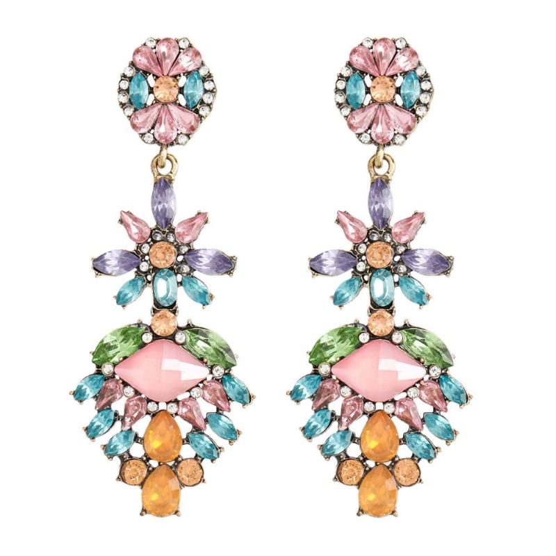Rhinestone Women Fashion Dangle Earrings Jewelry Maxi Trendy Girls' Collection Earrings Accessorie New Arrival 2 Colors
Rhinestone Women Fashion Dangle Earrings Jewelry Maxi Trendy Girls' Collection Earrings Accessorie New Arrival 2 Colors