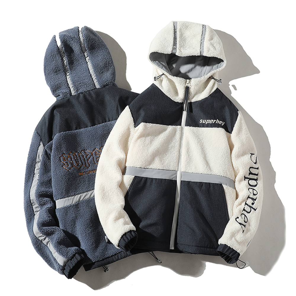 Brand Men's Jackets Comfortable Fabric Men Warm Wash Jacket Fashion High Street Thick Hooded Patchwork Trend Jackets Male, Blue
Brand Men's Jackets Comfortable Fabric Men Warm Wash Jacket Fashion High Street Thick Hooded Patchwork Trend Jackets Male, Blue