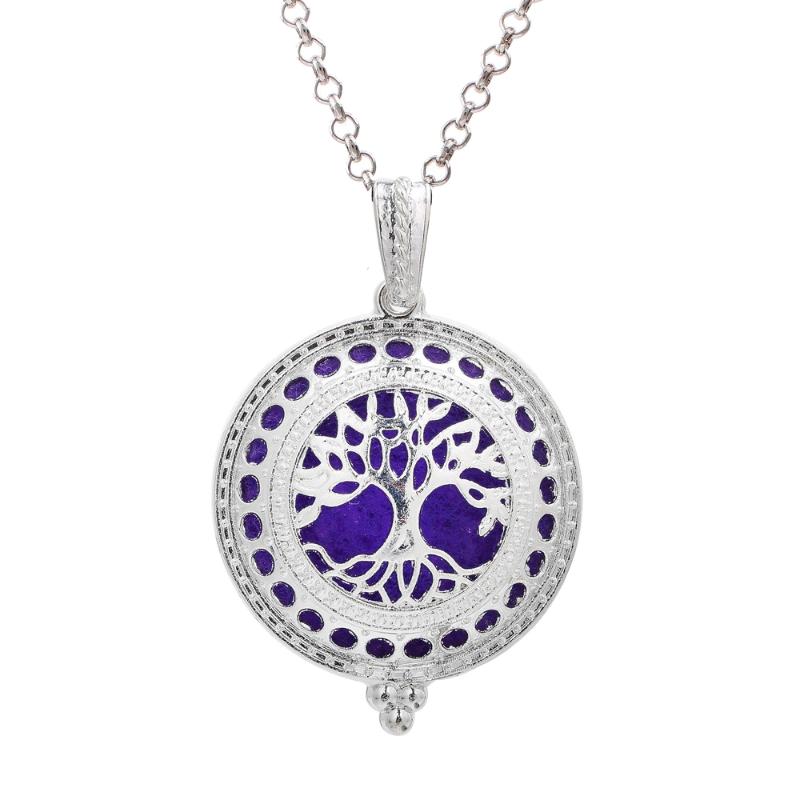 Pendant Necklaces 1pc Silver Plated Hollow Round 30mm Tree Of Life Locket Aroma Perfume Essential Oil Diffuser Necklace Jewelry Gift
Pendant Necklaces 1pc Silver Plated Hollow Round 30mm Tree Of Life Locket Aroma Perfume Essential Oil Diffuser Necklace Jewelry Gift