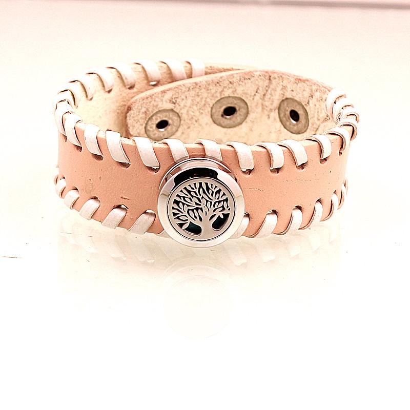 New Real Leather Bracelets 20mm Tree of Life Essential Oil Diffuser Perfume Locket Bracelet For Perfume Pads (10pcs free pads)
New Real Leather Bracelets 20mm Tree of Life Essential Oil Diffuser Perfume Locket Bracelet For Perfume Pads (10pcs free pads)