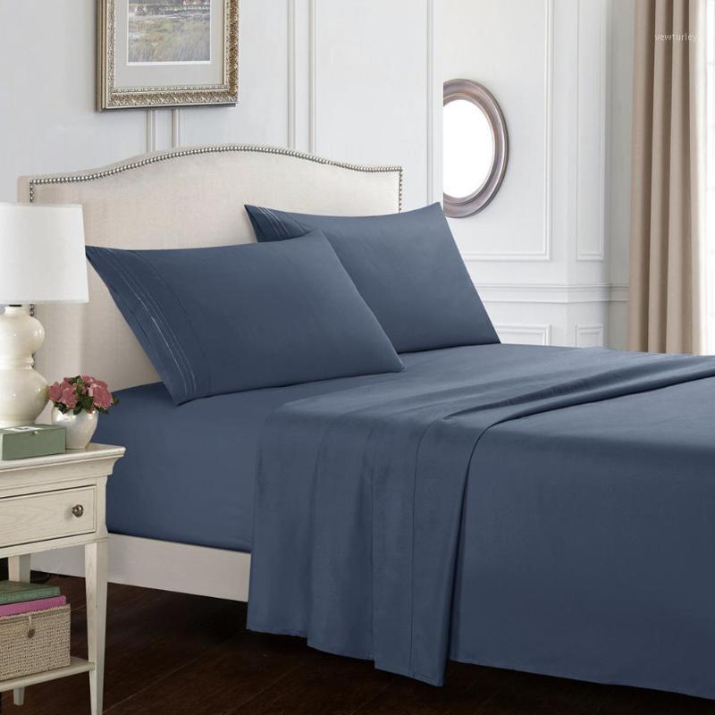 nordic Bed covers bedding set Embroidery bed linen set pure Queen King bedspread fitted sheet + flat sheets + Pillow case1, Gray-blue
nordic Bed covers bedding set Embroidery bed linen set pure Queen King bedspread fitted sheet + flat sheets + Pillow case1, Gray-blue
