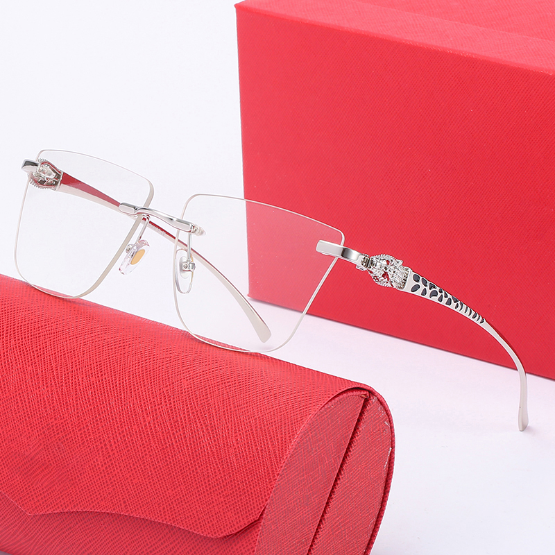silver sunglasses frames designer glasses man woman Metal Eyeglasses optical Decor Big Leopard frame Eyewear Designer Mens Women Luxury Sunglass Size 53-20-144mm
silver sunglasses frames designer glasses man woman Metal Eyeglasses optical Decor Big Leopard frame Eyewear Designer Mens Women Luxury Sunglass Size 53-20-144mm