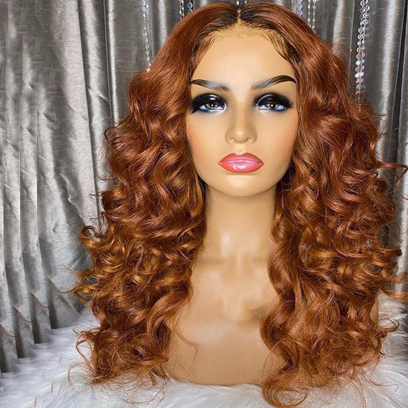 Loose Wave Wigs Human Hair 30# Color Lace Front Human Hair Wigs Pre Plucked Brazilian Virgin Glueless Lace, #30
Loose Wave Wigs Human Hair 30# Color Lace Front Human Hair Wigs Pre Plucked Brazilian Virgin Glueless Lace, #30