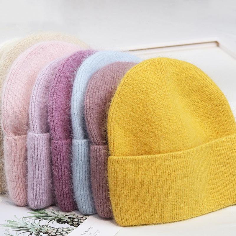 Winter Hat Women Beanie Angora Knit Warm Cuffed Autumn Outdoor Skiing Sports Accessory For Teenagers, White
Winter Hat Women Beanie Angora Knit Warm Cuffed Autumn Outdoor Skiing Sports Accessory For Teenagers, White