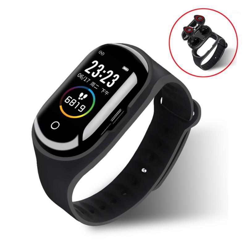 M1Pro TWS Bluetooth earphone Smart Bracelet band Fitness Tracker Watch With Earbuds Heart Rate Blood Pressure Sleep Monitor1, Red
M1Pro TWS Bluetooth earphone Smart Bracelet band Fitness Tracker Watch With Earbuds Heart Rate Blood Pressure Sleep Monitor1, Red