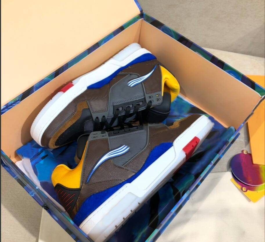 2020 men sports shoes Trainer sneakers TPU combination large sole leather padded foot mesh lining casual shoes size 39-45 A3, Color 6
2020 men sports shoes Trainer sneakers TPU combination large sole leather padded foot mesh lining casual shoes size 39-45 A3, Color 6