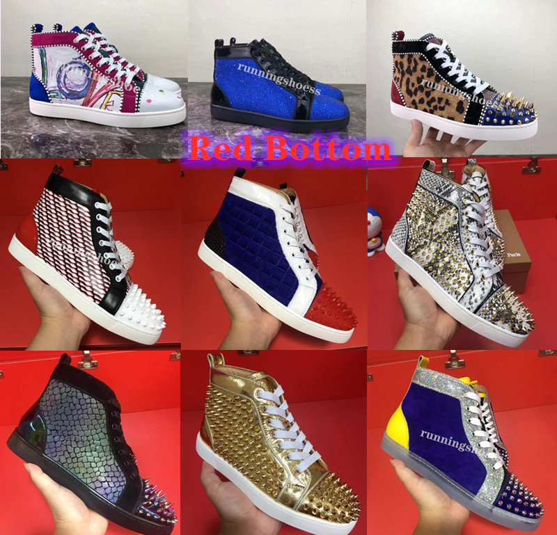 2021 red bottoms men women shoes studded spikes loafers sneakers suede leather flats mens trainers casual shoes jogging walking with Box, Customize
2021 red bottoms men women shoes studded spikes loafers sneakers suede leather flats mens trainers casual shoes jogging walking with Box, Customize