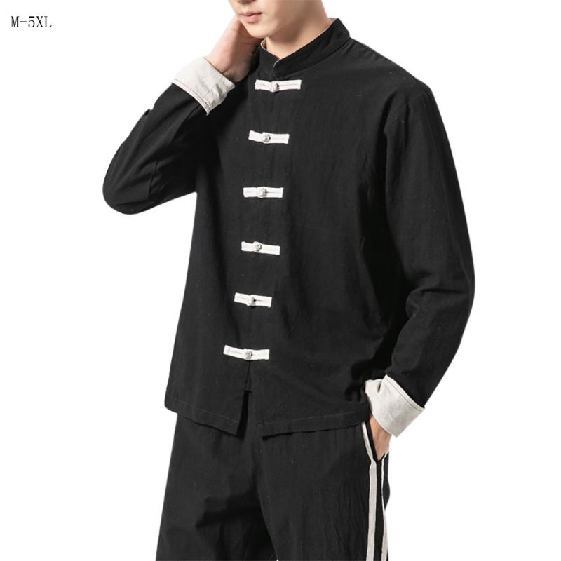 Mens Bomber jackets Men's New Winter Style Ethnic Style Large Pure Linen Blouse Comfortable Coat Windbreaker jaqueta masculina, Black
Mens Bomber jackets Men's New Winter Style Ethnic Style Large Pure Linen Blouse Comfortable Coat Windbreaker jaqueta masculina, Black