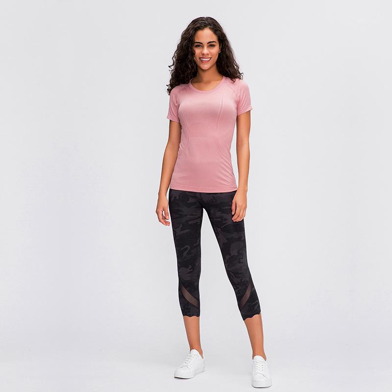 2020 Spring And Summer New Women's Short Sleeve Round Neck Sports T-shirt Running Fitness Top Slim Ventilation Yoga Short Sleeve1, White
2020 Spring And Summer New Women's Short Sleeve Round Neck Sports T-shirt Running Fitness Top Slim Ventilation Yoga Short Sleeve1, White
