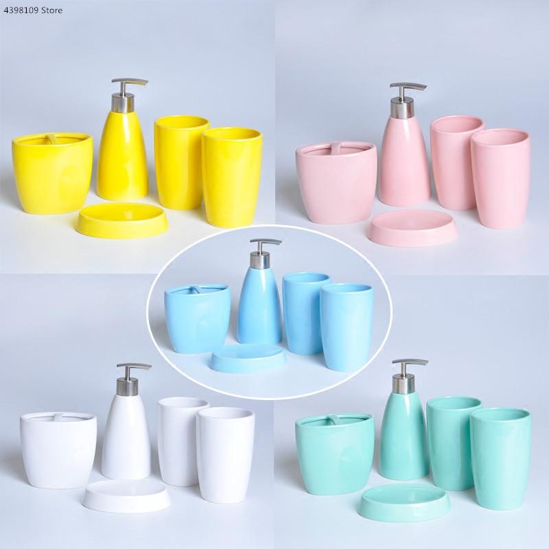 Ceramic bathroom decoration accessories home wash set soap dispenser / toothbrush holder / lotion bottle bathroom supplies
Ceramic bathroom decoration accessories home wash set soap dispenser / toothbrush holder / lotion bottle bathroom supplies