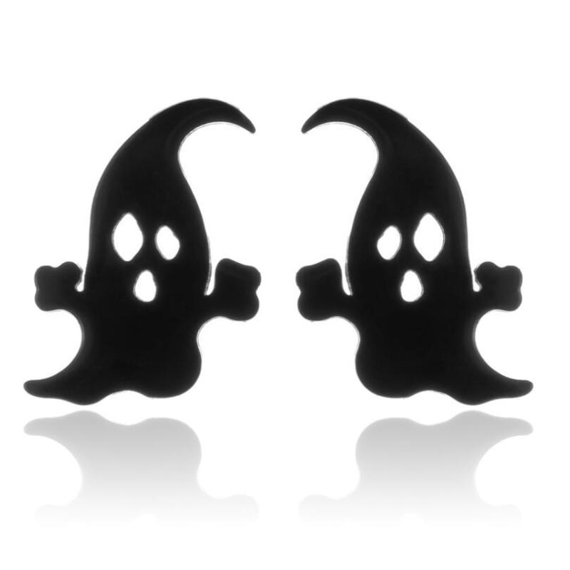 Stainless Steel Ghost Stud Earrings Geometric Women Animal Umbrella Moon Stars Stud Earring Jewelry Best Gift for Friend
Stainless Steel Ghost Stud Earrings Geometric Women Animal Umbrella Moon Stars Stud Earring Jewelry Best Gift for Friend
