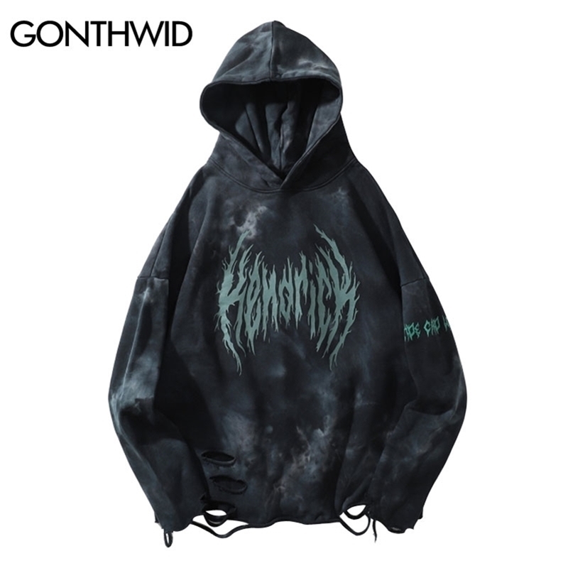 GONTHWID Hip Hop Destroyed Ripped Hooded Sweatshirt Hoodies Streetwear Punk Rock Hipster Casual Tops Men Fashion Pullover Hoodie Y201001, Dark gray
GONTHWID Hip Hop Destroyed Ripped Hooded Sweatshirt Hoodies Streetwear Punk Rock Hipster Casual Tops Men Fashion Pullover Hoodie Y201001, Dark gray