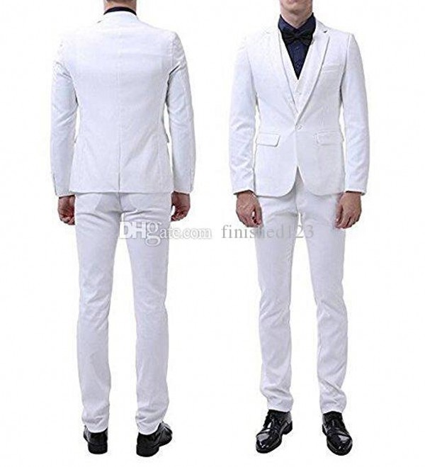 New Popular Slim Fits Groom Tuxedos Notch Lapel Men Suits Wedding/Prom/Dinner Best Man Blazer (Jacket+Pants+Vest+Tie) W230, Same as image
New Popular Slim Fits Groom Tuxedos Notch Lapel Men Suits Wedding/Prom/Dinner Best Man Blazer (Jacket+Pants+Vest+Tie) W230, Same as image